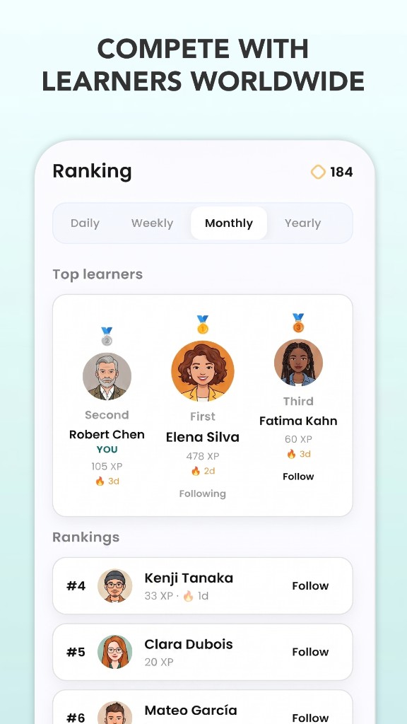 Ranking — learn with other people